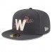 Washington Nationals Men's New Era Graphite 2022 City Connect 59FIFTY Fitted Hat