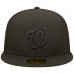 Washington Nationals Men's New Era Blackout Trucker 59FIFTY Fitted Hat