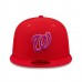 Washington Nationals Men's New Era Red Purple Undervisor 59FIFTY Fitted Hat