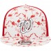 Washington Nationals Men's New Era White/Red Vacay Trucker 9FIFTY Snapback Hat