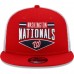 Washington Nationals Men's New Era Red/White Base Trucker 9FIFTY Snapback Hat