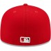 Washington Nationals Men's New Era Red Identity 59FIFTY Fitted Hat