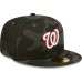 Washington Nationals Men's New Era Camo Dark 59FIFTY Fitted Hat