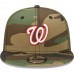 Washington Nationals Men's New Era Camo Trucker 9FIFTY Snapback Hat