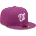 Washington Nationals Men's New Era Grape Logo 59FIFTY Fitted Hat