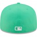 Washington Nationals Men's New Era Island Green Logo White 59FIFTY Fitted Hat