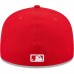 Washington Nationals Men's New Era Red Logo 59FIFTY Fitted Hat