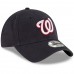 Washington Nationals Men's New Era Navy Fashion Core Classic 9TWENTY Adjustable Hat