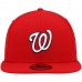 Washington Nationals Men's New Era Red Primary Logo 9FIFTY Snapback Hatat