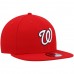 Washington Nationals Men's New Era Red Primary Logo 9FIFTY Snapback Hatat