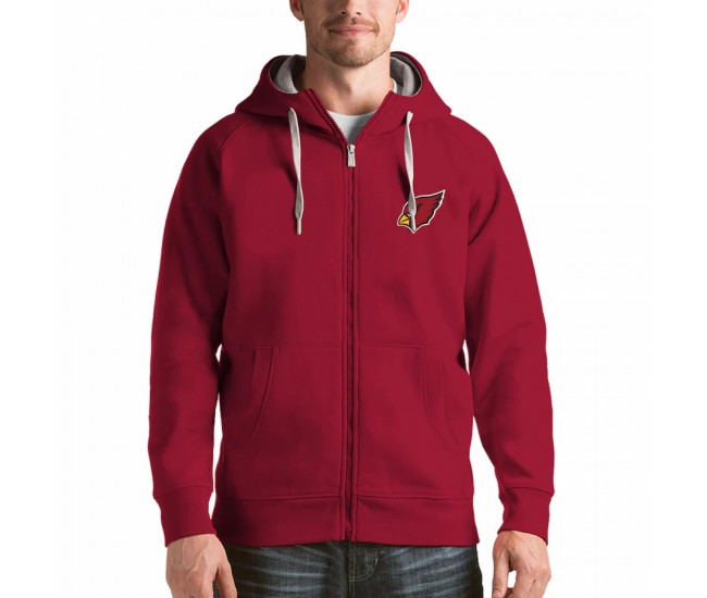 Arizona Cardinals Men's Antigua Cardinal Victory Full-Zip Hoodie