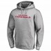 Arizona Cardinals Men's NFL Pro Line by Fanatics Branded Heather Gray Personalized Playmaker Pullover Hoodie