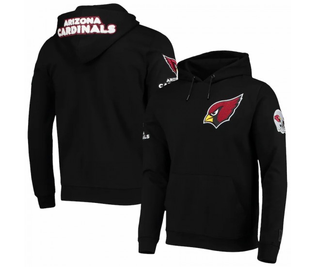 Arizona Cardinals Men's Pro Standard Black Logo Pullover Hoodie