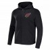 Arizona Cardinals Men's NFL x Darius Rucker Collection by Fanatics Black Rocker Full-Zip Hoodie