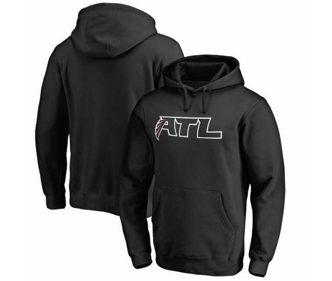 Atlanta Falcons Men's NFL Pro Line Black Alternate Logo Pullover Hoodie