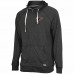 Atlanta Falcons Men's New Era Heathered Black In Season Hoodie Full-Zip Jacket