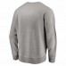 Atlanta Falcons Men's Fanatics Branded Heathered Gray Block Party Pullover Sweatshirt