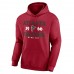 Atlanta Falcons Men's Red Fierce Competitor Pullover Hoodie