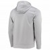 Atlanta Falcons Men's New Era Heathered Gray Combine Authentic Game On Pullover Hoodie