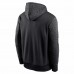 Atlanta Falcons Men's Nike Black RFLCTV Chevron Pullover Hoodie