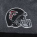 Atlanta Falcons Men's  Starter Heather Charcoal/Red Extreme Pullover Hoodie