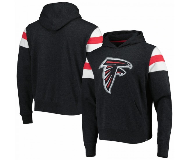 Atlanta Falcons Men's '47 Black Premier Nico Pullover Hoodie