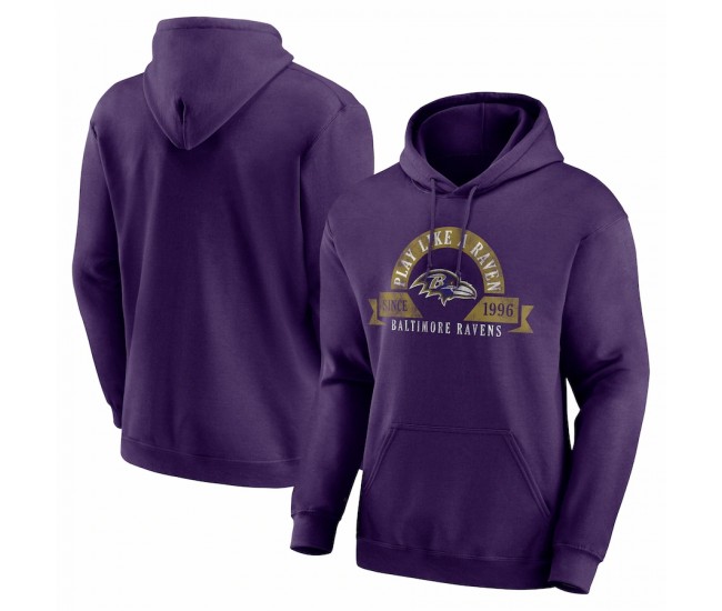 Baltimore Ravens Men's Purple Utility Pullover Hoodie