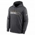 Baltimore Ravens Men's Nike Black Performance Sideline Lockup Full-Zip Hoodie