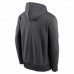 Baltimore Ravens Men's Nike Black Performance Sideline Lockup Full-Zip Hoodie