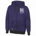 Baltimore Ravens Men's New Era Purple Combine Authentic Drop Back Full-Zip Hoodie