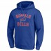 Buffalo Bills Men's Fanatics Branded Royal Victory Arch Team Fitted Pullover Hoodie