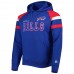 Buffalo Bills Men's Starter Royal Draft Fleece Raglan Pullover Hoodie