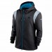 Carolina Panthers Men's Nike Black Performance Sideline Lockup Full-Zip Hoodie