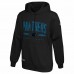 Carolina Panthers Men's New Era Black Combine Authentic Coin Toss Pullover Hoodie