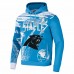 Carolina Panthers Men's NFL x Staple Blue All Over Print Pullover Hoodie