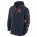 Chicago Bears Men's Nike Navy Surrey Full-Zip Hoodie