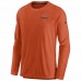 Chicago Bears Men's Nike Orange Sideline Lockup Performance Long Sleeve T-Shirt