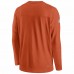 Chicago Bears Men's Nike Orange Sideline Lockup Performance Long Sleeve T-Shirt