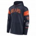 Chicago Bears Men's Nike Navy Sideline Athletic Arch Jersey Performance Pullover Hoodie