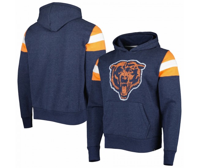 Chicago Bears Men's '47 Navy Legacy Premier Nico Pullover Hoodie