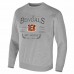 Cincinnati Bengals Men's NFL x Darius Rucker Collection by Fanatics Heather Gray Pullover Sweatshirt