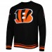 Cincinnati Bengals Men's Pro Standard Black Mash Up Pullover Sweatshirt