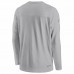 Cleveland Browns Men's Nike Gray Sideline Lockup Performance Long Sleeve T-Shirt