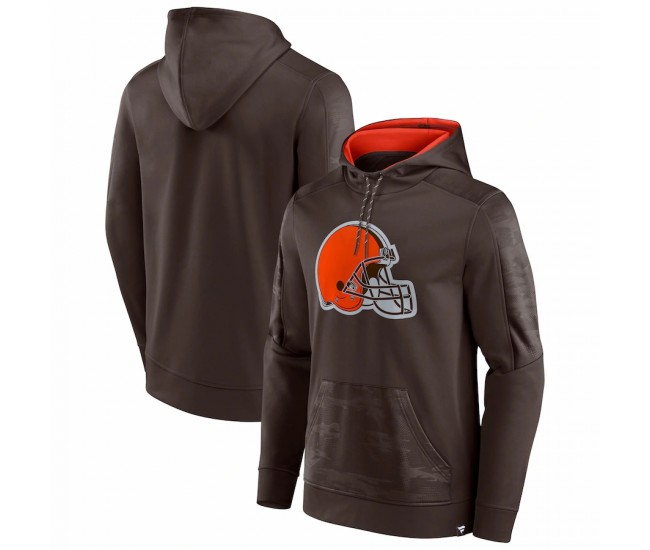 Cleveland Browns Men's Fanatics Branded Brown On The Ball Pullover Hoodie