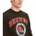 Cleveland Browns Men's Tommy Hilfiger Brown Ronald Crew Sweatshirt