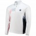 Dallas Cowboys Men's Antigua White Liberty Desert Dry Quarter-Zip Jacket