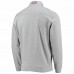 Dallas Cowboys Men's Vineyard Vines Heathered Gray Shep Shirt Team Quarter-Zip Jacket