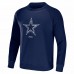 Dallas Cowboys Men's NFL x Darius Rucker Collection by Fanatics Navy Raglan Fleece Pullover Sweatshirt