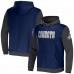 Dallas Cowboys Men's NFL x Darius Rucker Collection by Fanatics Navy/Charcoal Colorblock Pullover Hoodie