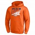 Denver Broncos Men's Fanatics Branded Orange Hometown Collection United In Orange Logo Fitted Pullover Hoodie